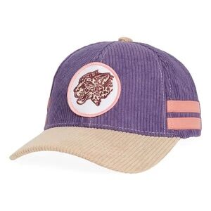 Corduroy Leopard dad cap